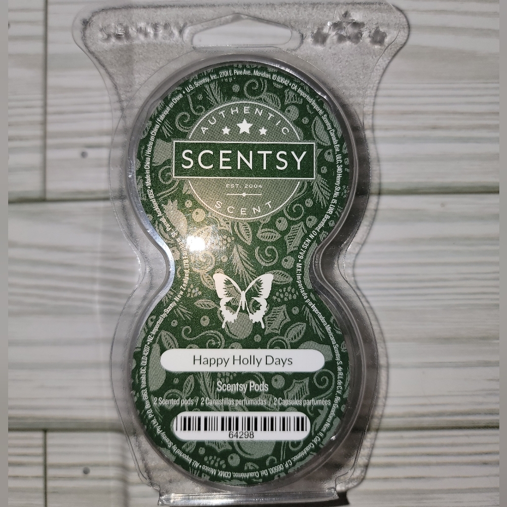 Scentsy Pods in Happy Holly Days